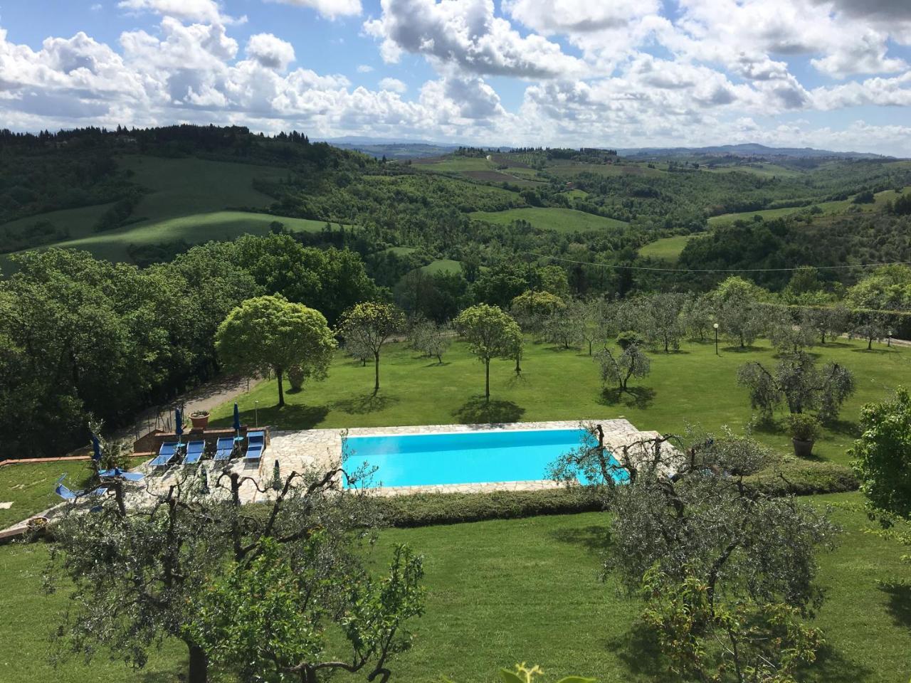 Podere Casanova Montespertoli Bagian luar foto